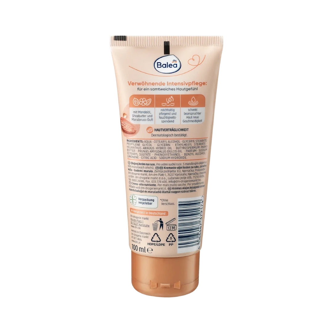 Balea Cream-Oil Hand Lotion 100ml