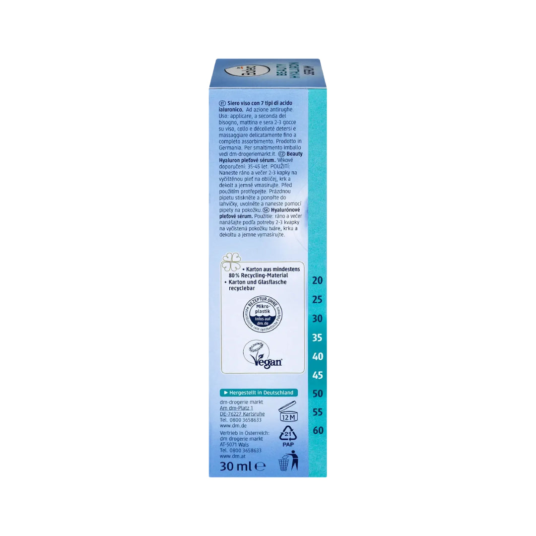 Balea Beauty Hyaluron 7-fold Serum 30ml