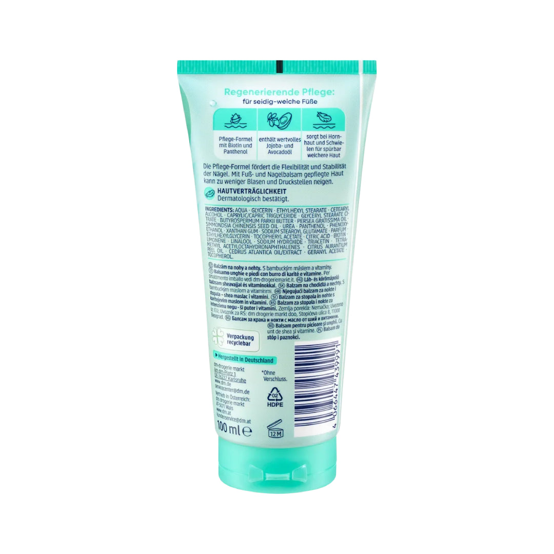 Balea Foot & Nail Balm, 100 ml