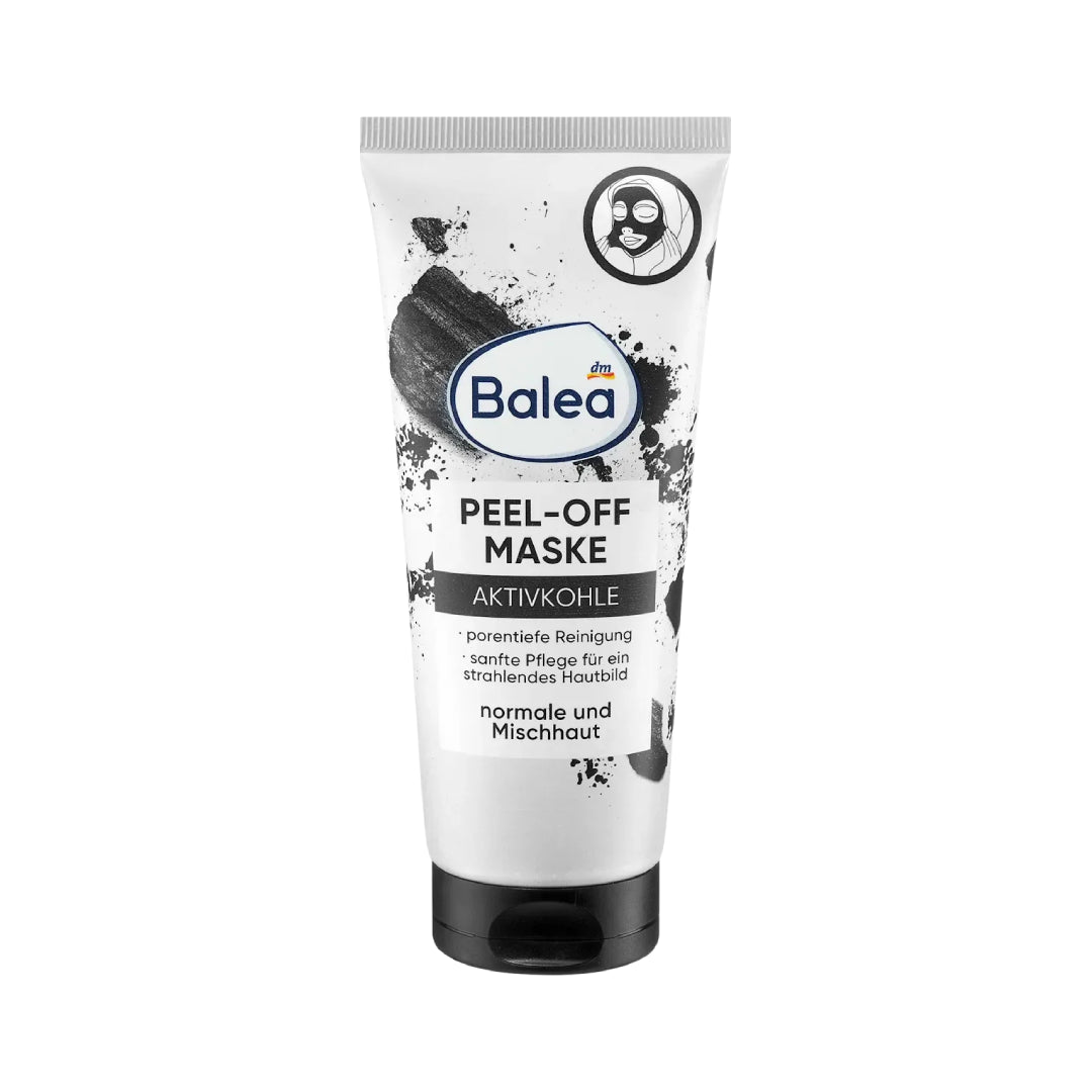 Balea Peel-Off Facial Mask with Activated Charcoal 100 ml