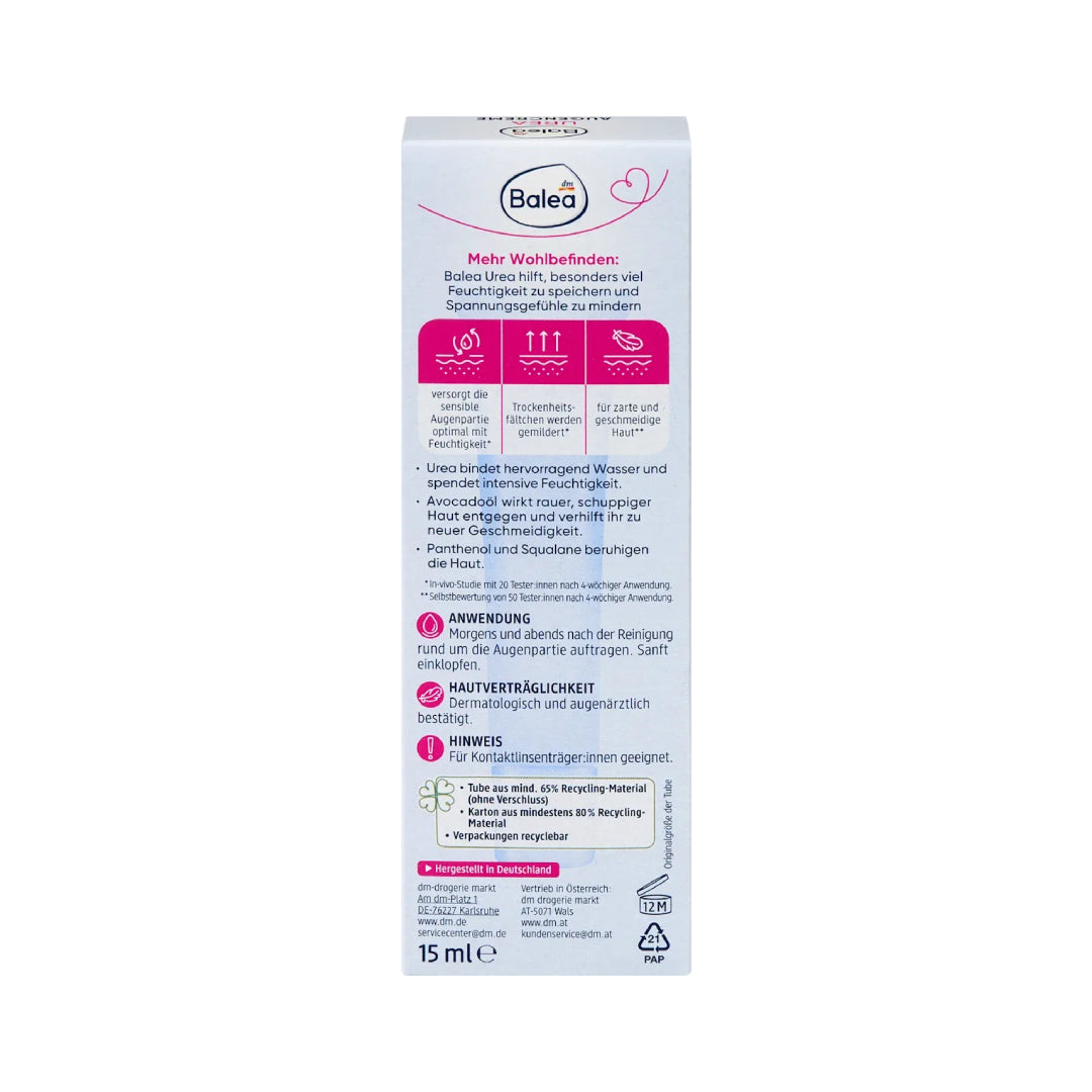 Balea Urea Eye Cream 15 ml
