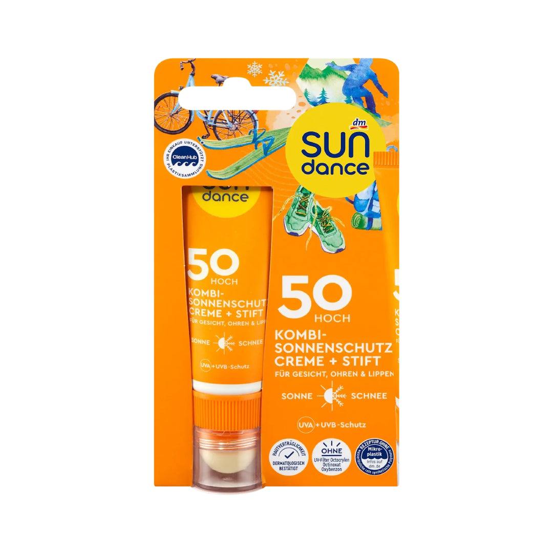 SUNDANCE Sunscreen Combo Face Cream + Stick SPF 50