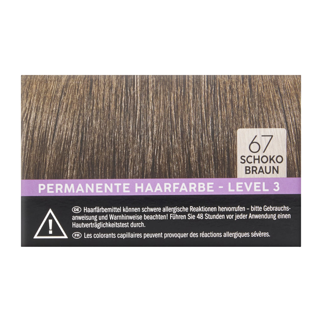 ISANA PROFESSIONAL Hair Dye Intensive Cream 67 Chocolate Brown