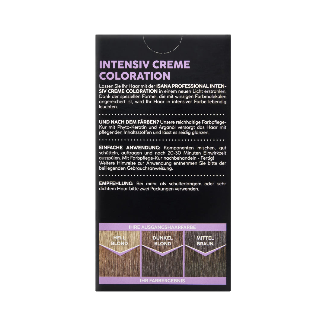 ISANA PROFESSIONAL Hair Dye Intensive Cream 67 Chocolate Brown