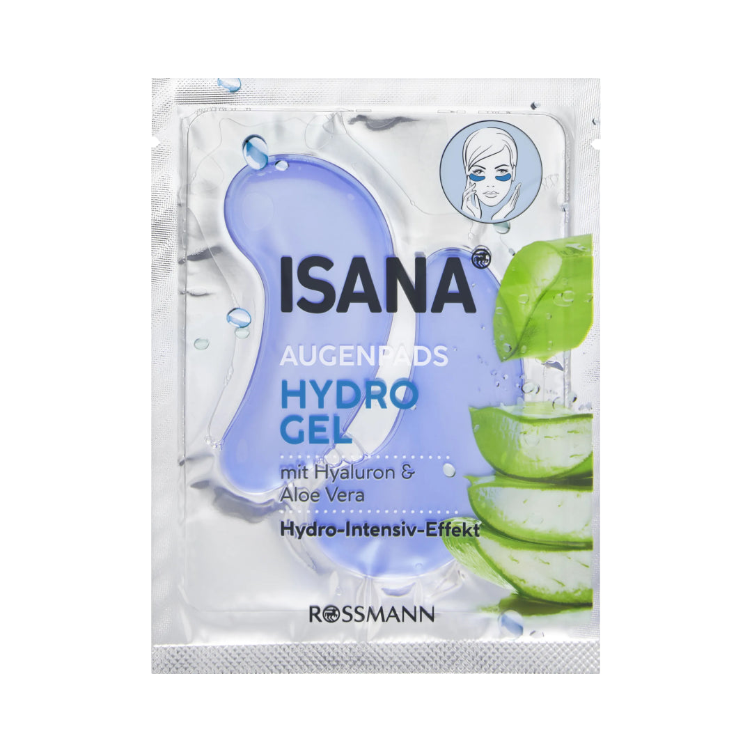 ISANA Hydrogel Eye Pads featuring Aloe Vera and Hyaluron
