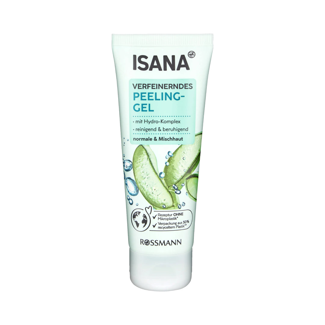 ISANA Refining Peeling Gel with Hyaluronic Acid & Aloe Vera 75ml