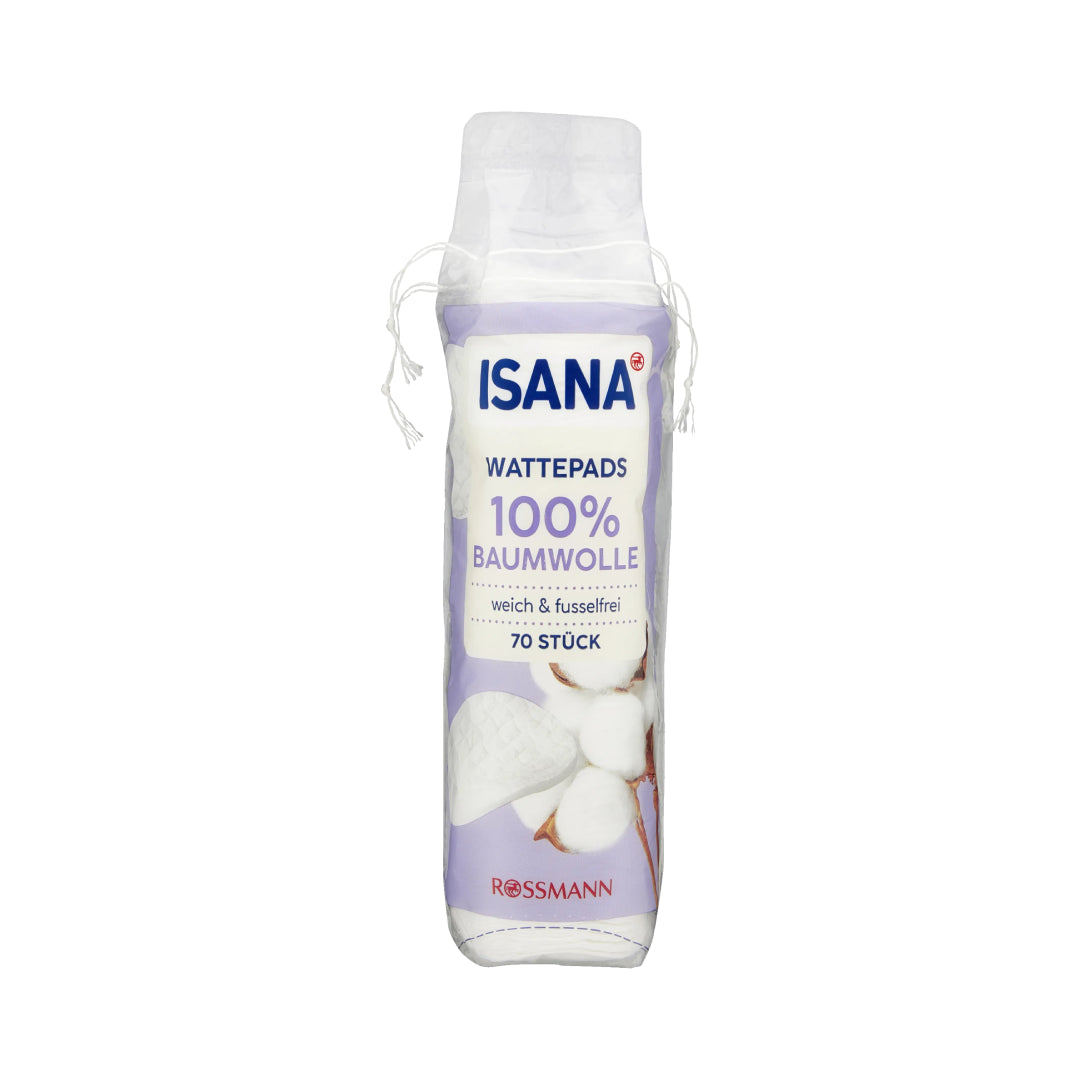 ISANA Cotton Pads 70 pieces