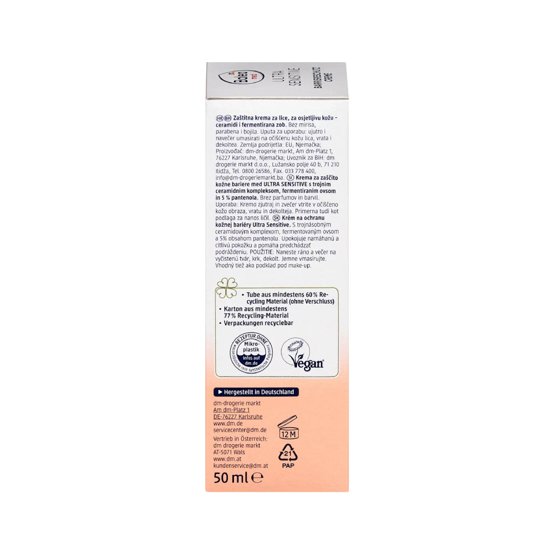 Balea Med Ultra Sensitive Barrier Protection Face Cream 50ml