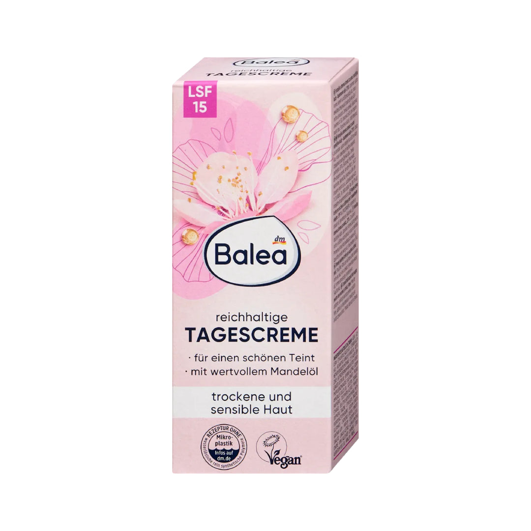 Balea Rich Face Cream with SPF 15 50 ml