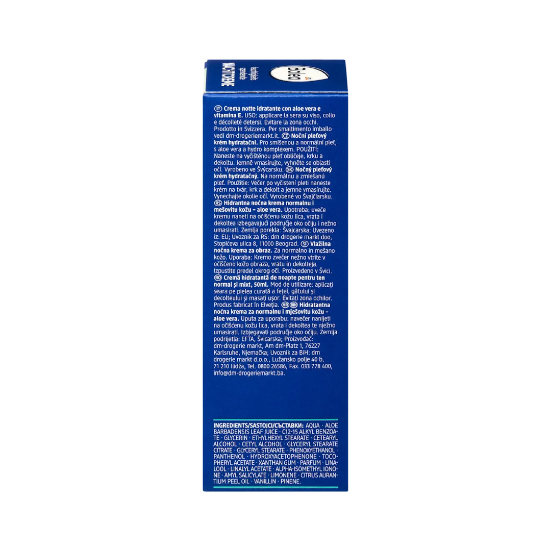 Balea Hydrating Night Cream with Aloe Vera 50 ml