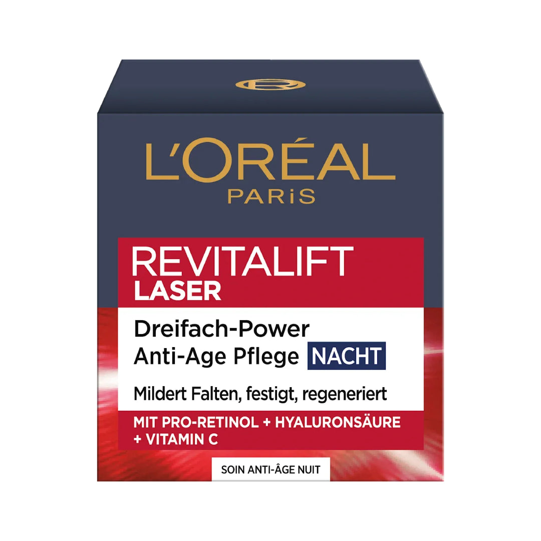 L'ORÉAL PARIS REVITALIFT Laser X3 Anti-Aging Night Cream Mask 50 ml