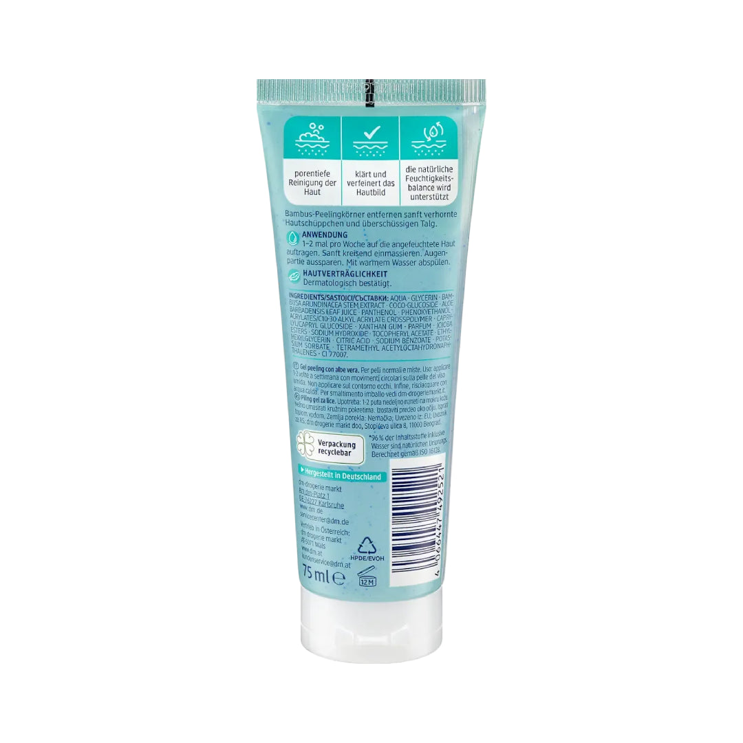 Balea Peeling Gel with Aloe Vera 75 ml