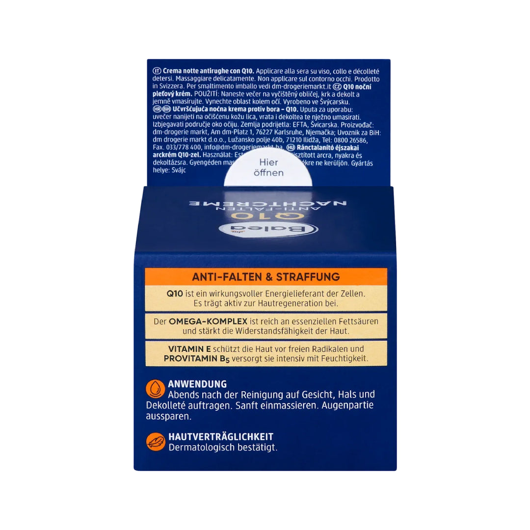Balea Q10 Anti-wrinkle night cream 50 ml