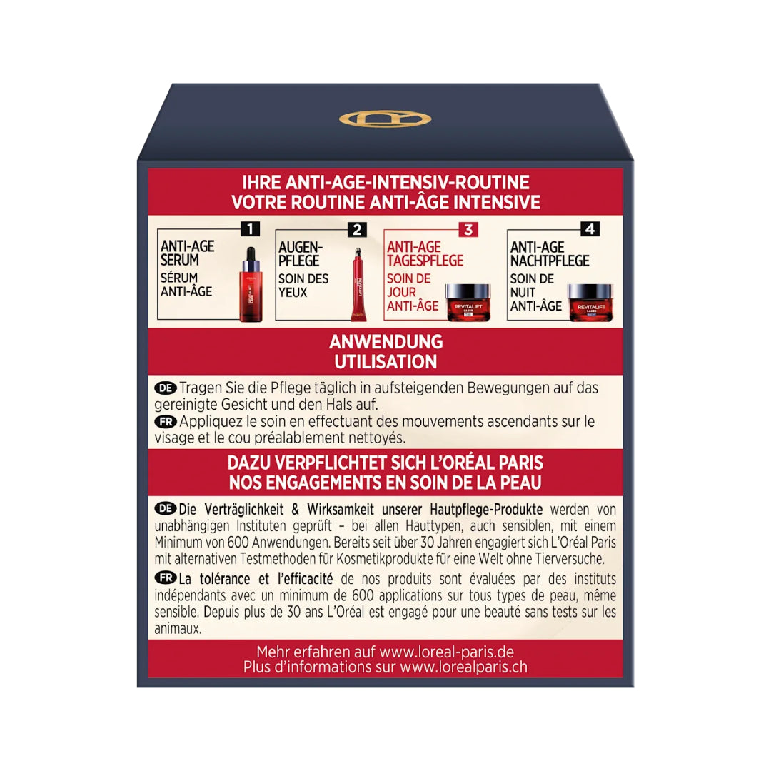 L'ORÉAL PARIS REVITALIFT Laser X3 Day Cream, 50 ml