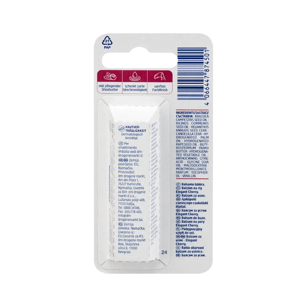Balea Elegant Cherry Lip Care Stick 4.8g