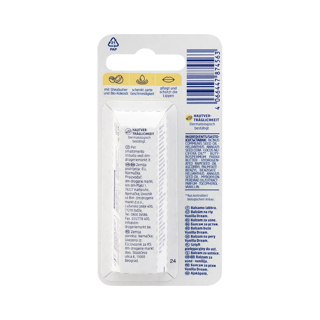 Balea Vanilla Dream Lip Care Stick 4.8g