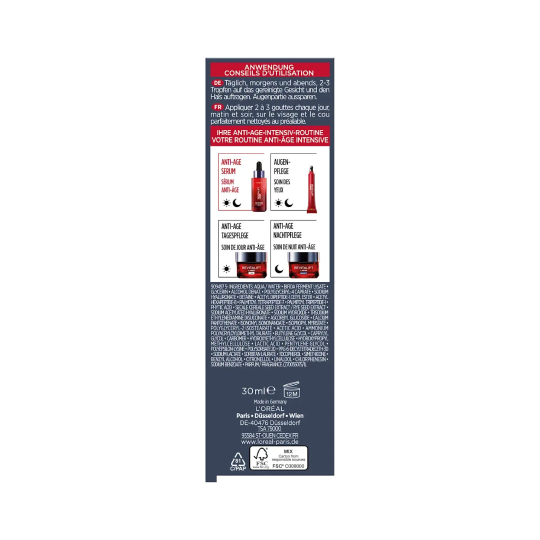 L'Oréal Paris Revitalift Laser Tri-Peptide Anti-Age Serum 30 ml