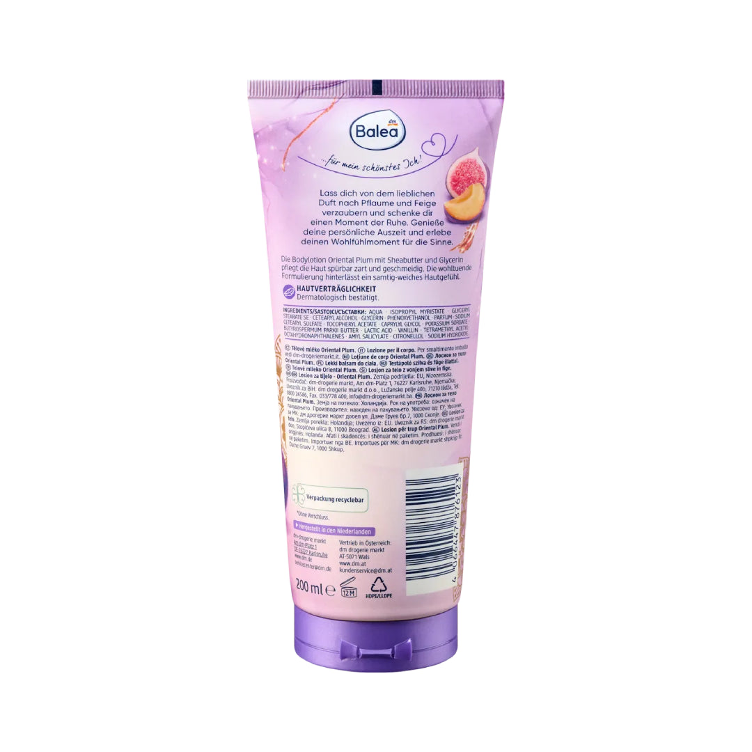 Balea Oriental Plum Body Lotion 200 ml