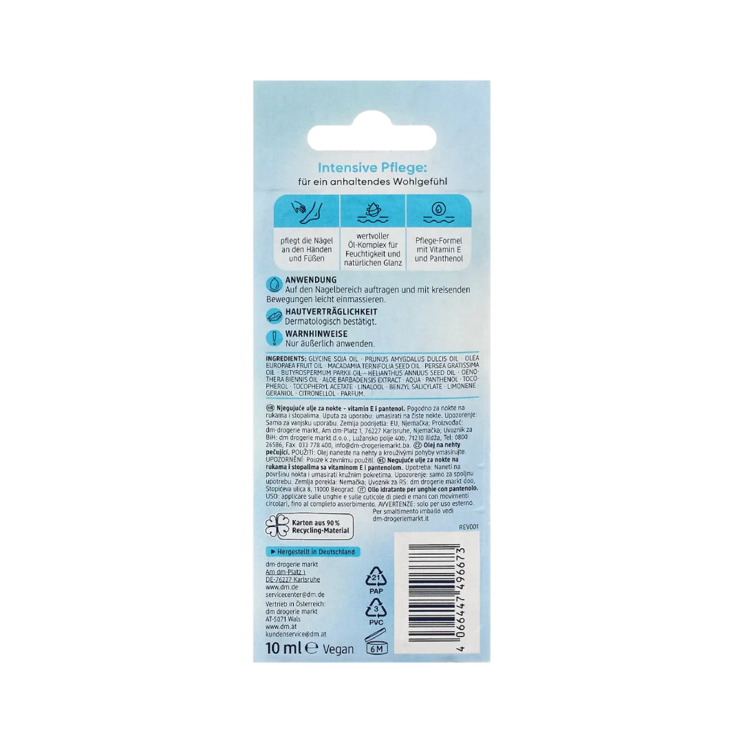 Balea Nail Care Oil, 10 ml
