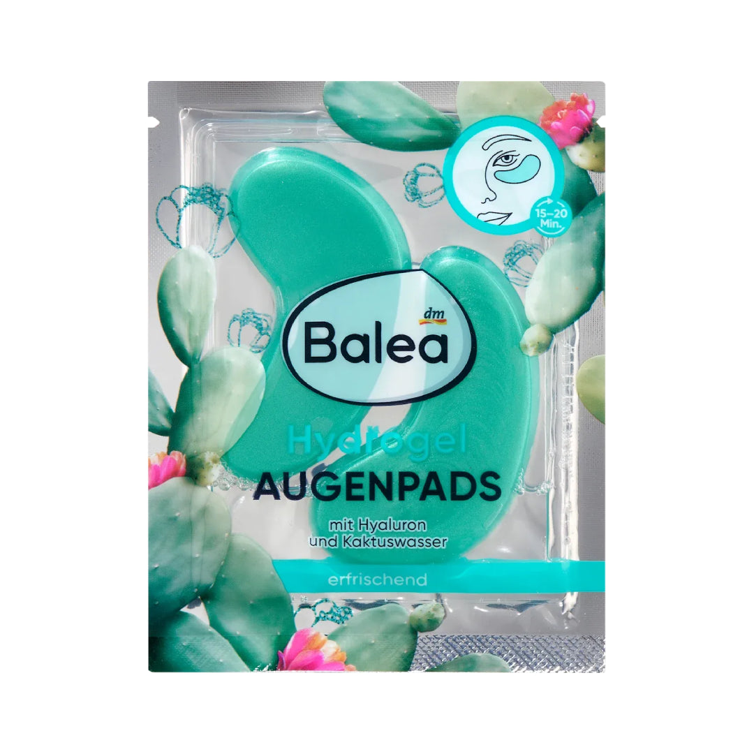 Balea Hydrogel Eye Pads with Hyaluronic Acid and Cactus Water
