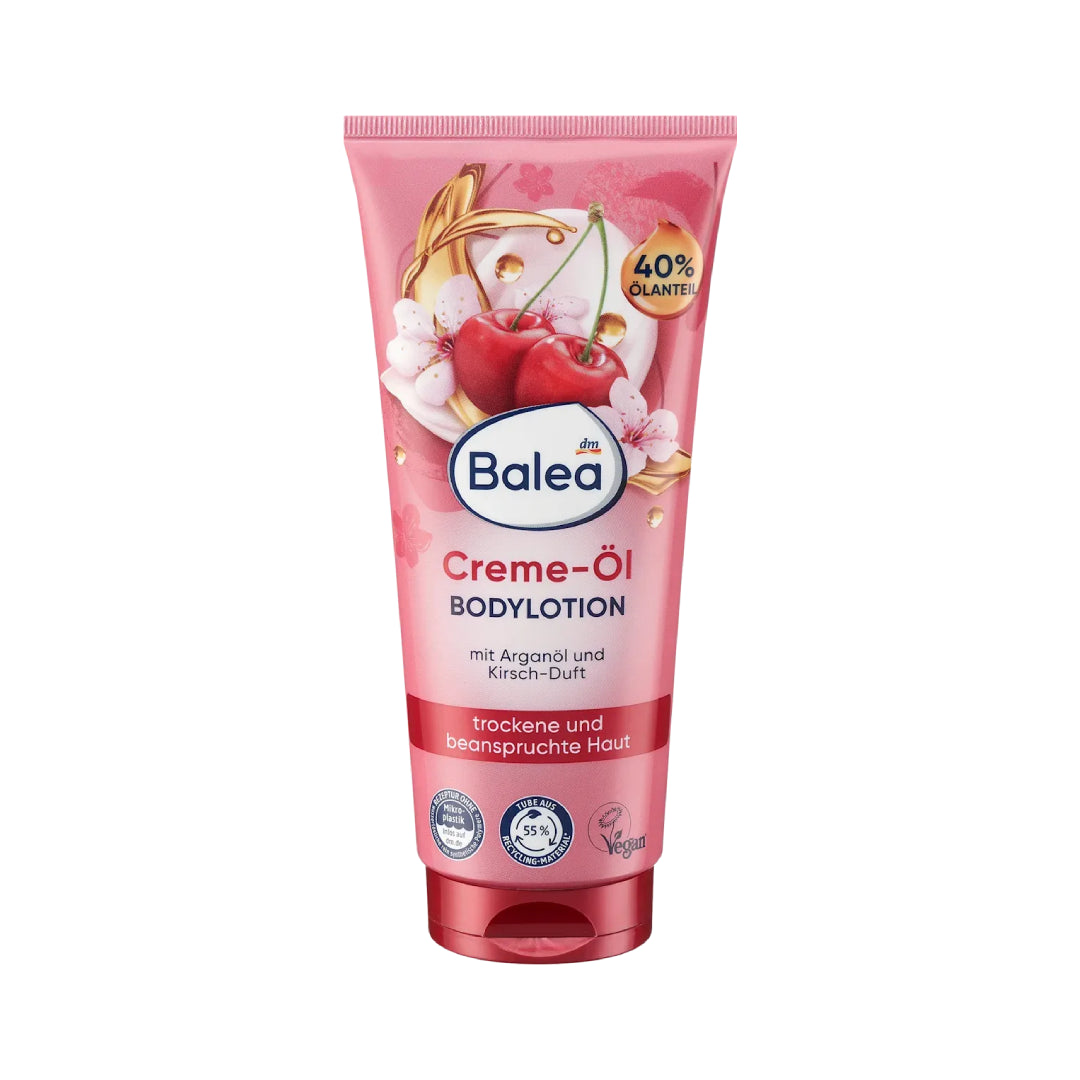 Balea Cherry Cream-Oil Body Lotion 200ml