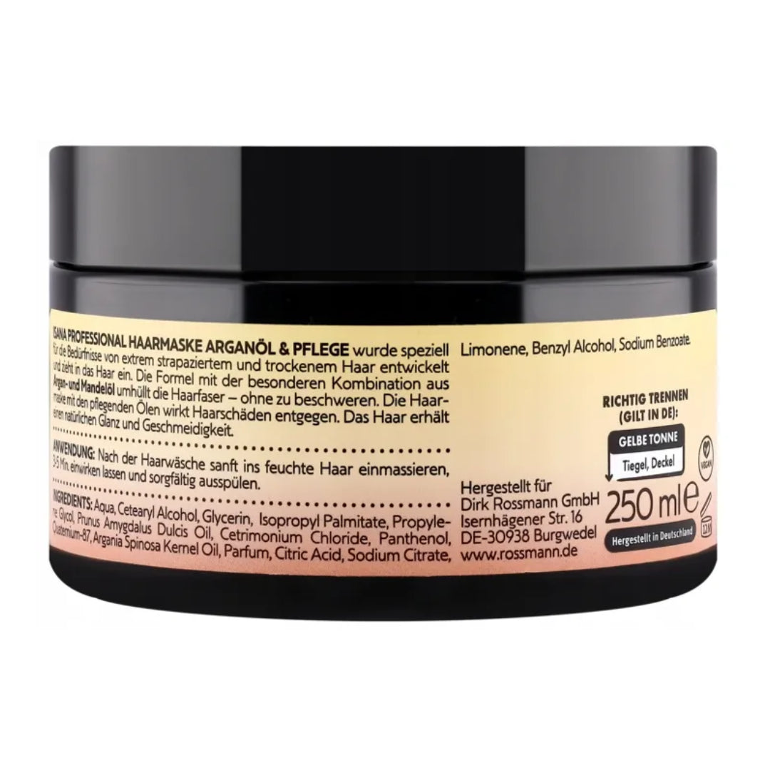 ISANA PROFESSIONAL Haarmaske Arganöl & Pflege